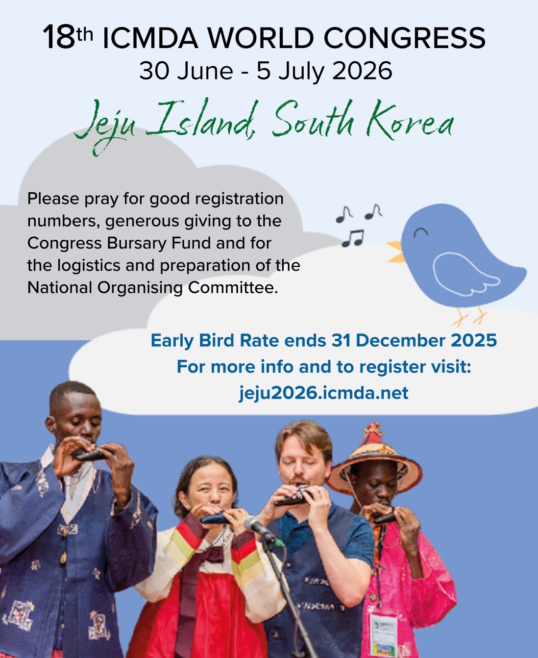 18th ICMDA world Congress (30 June - 5 July 2026)