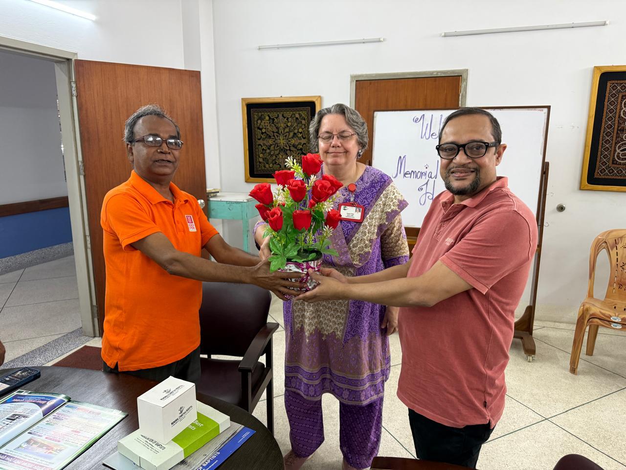 Meeting with Suson D. Edge and CMAB Malumghat Branch Members